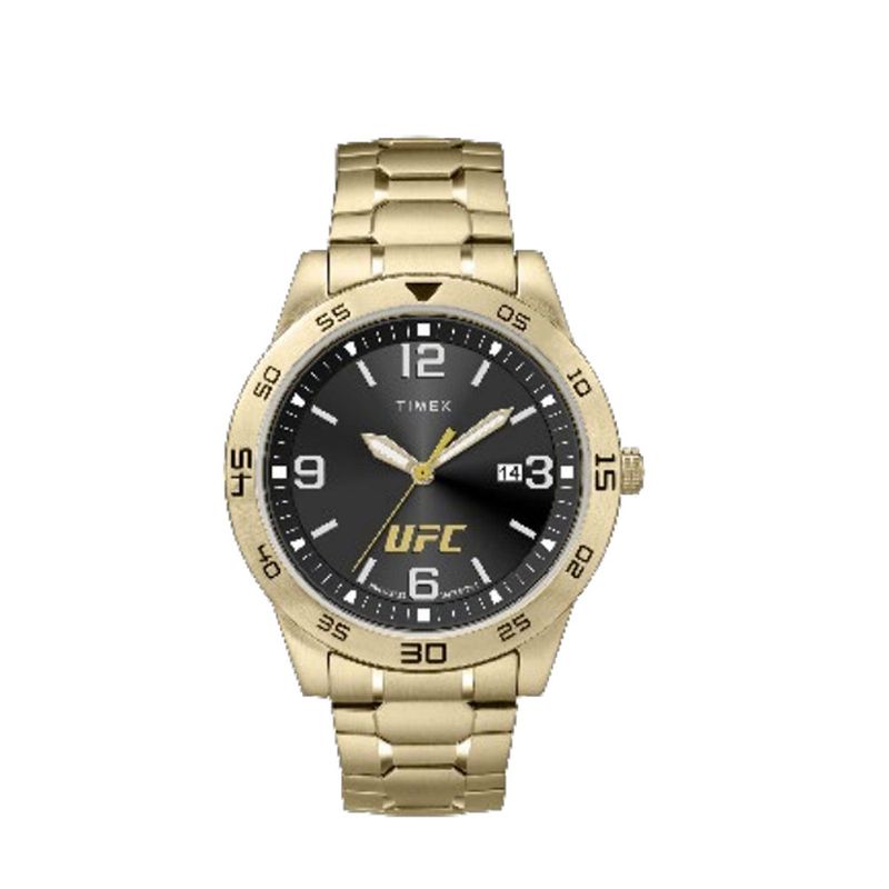 Timex X Ufc Legend Date 42mm Stainless Steel Mens Watch